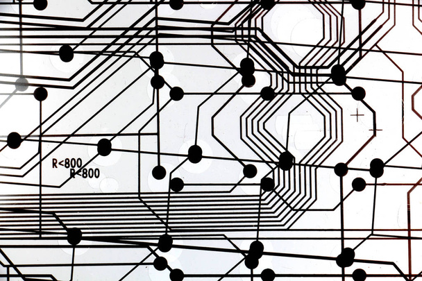 Carte de circuit transparent
 - Photo, image