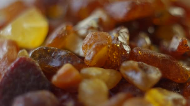 Belo Fiery Amber em macro
 - Filmagem, Vídeo