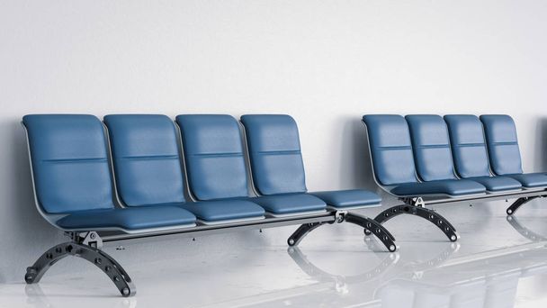 Sedili vuoti dell'aeroporto
 - Foto, immagini