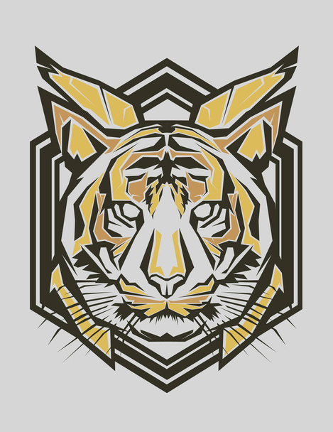 Tiger Pop Art - Вектор,изображение