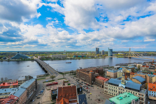 Panorama of Riga - Zdjęcie, obraz