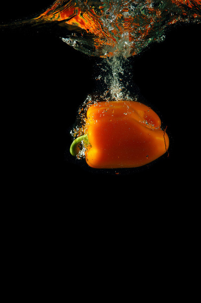 Sweet orange pepper - Valokuva, kuva