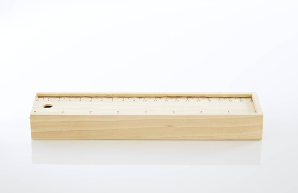 houten potloodkist - Foto, afbeelding