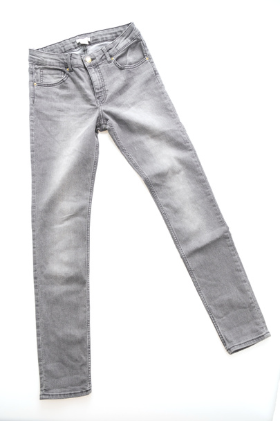 Moda jeans grises para ropa
 - Foto, imagen