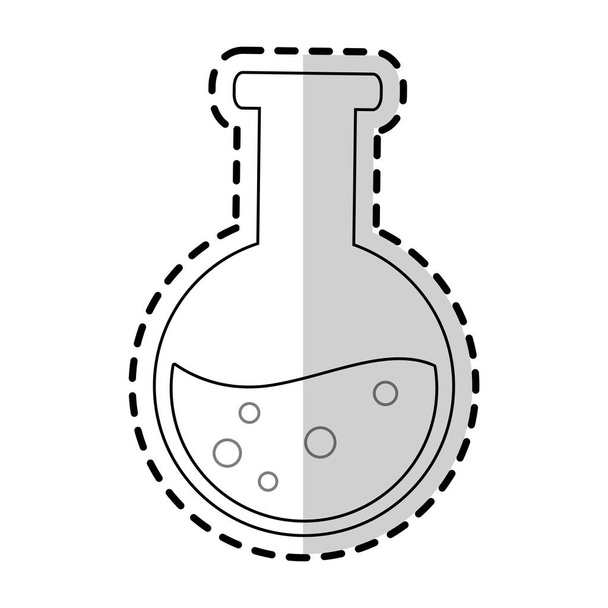 Isolated flask design - Vector, Image