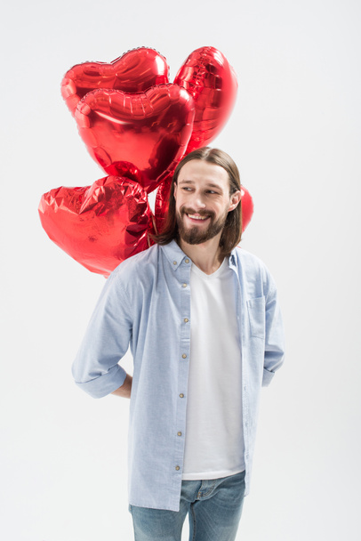 Man with air balloons - Valokuva, kuva