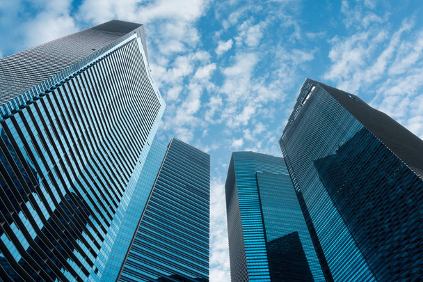 Бизнес в центре города и небоскребы, высотные здания
. - Фото, изображение