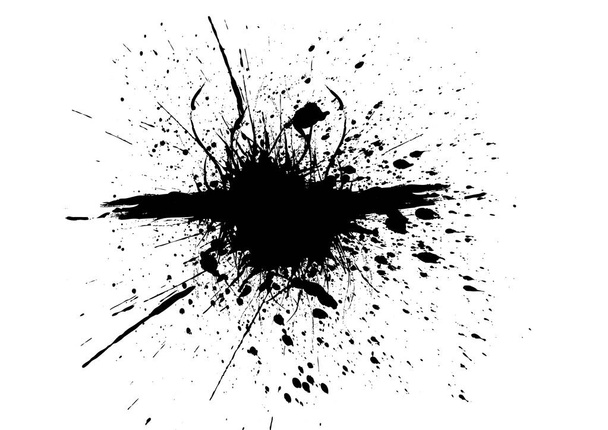 vector salpicadura negro color fondo
 - Vector, Imagen