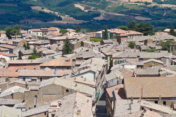 Panoramic view of Orvieto. Umbria. Italy. - Fotoğraf, Görsel