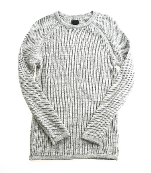 衣類のための灰色のセーター - 写真・画像