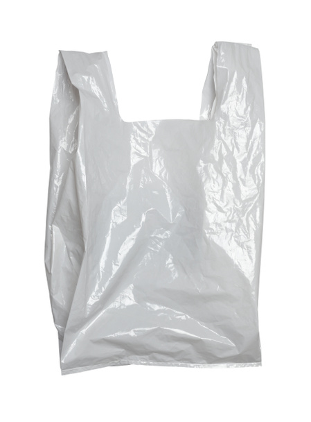 Saco plástico branco
 - Foto, Imagem