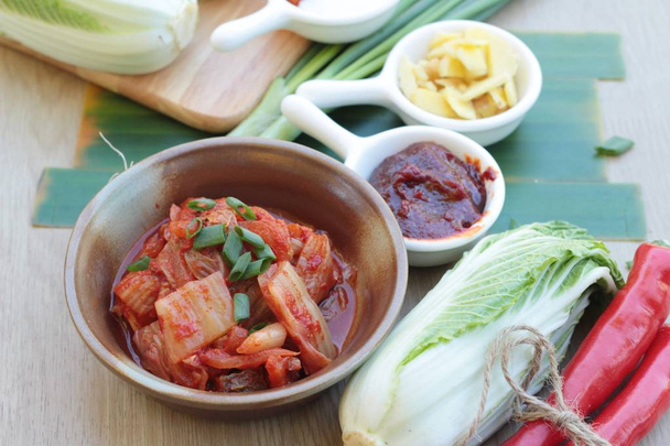 Kimchi koreański żywności tradycyjnej jest pyszne - Zdjęcie, obraz