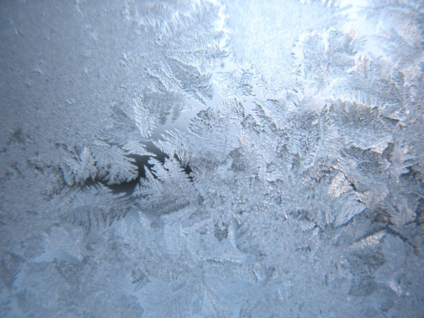 janela de inverno congelada
 - Foto, Imagem