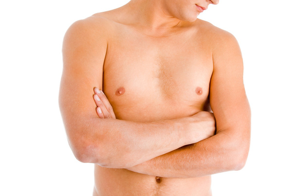 Shirtless man's body - Foto, imagen