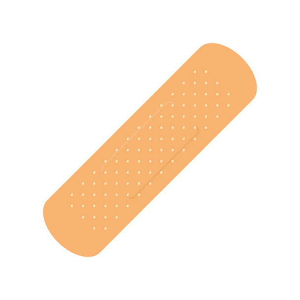 Плоская икона медицинской повязки
 - Вектор,изображение