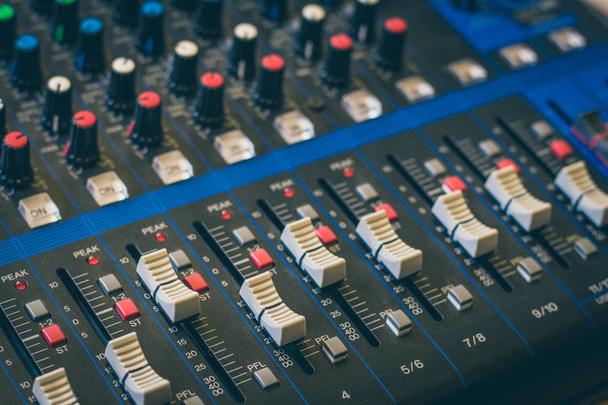 The analog studio mixer - Фото, зображення