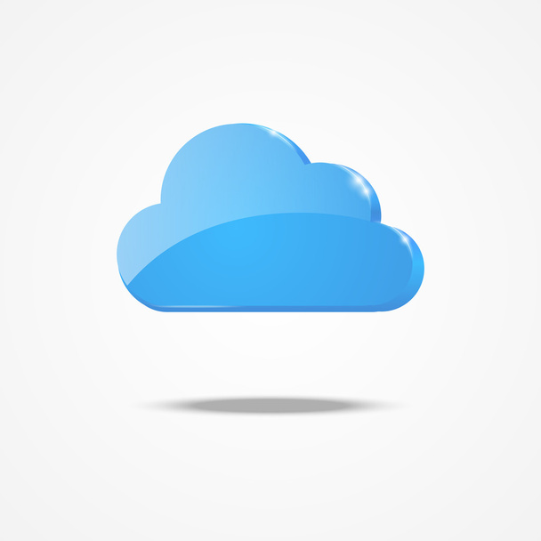 Cloud icon - Vector, Image