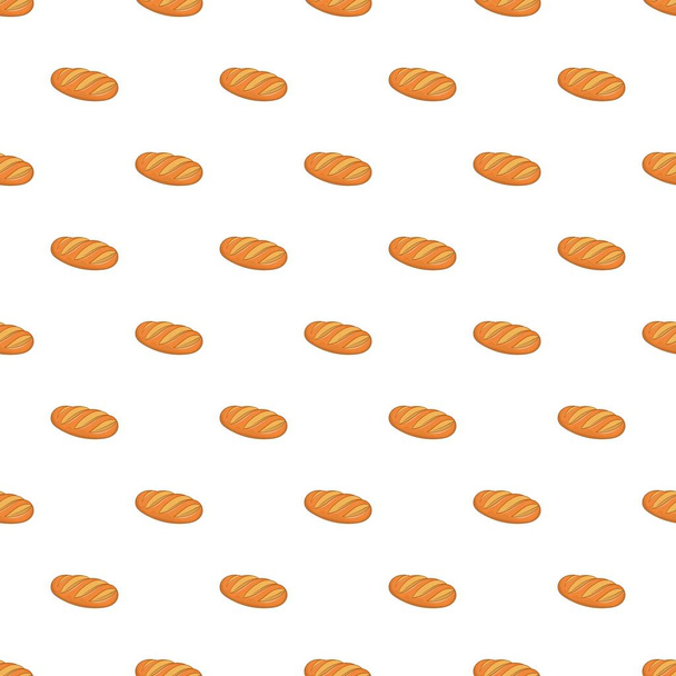 Loaf bread pattern, cartoon style - ベクター画像