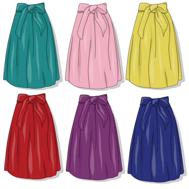 Skirt. Female clothes collection. - Фото, зображення
