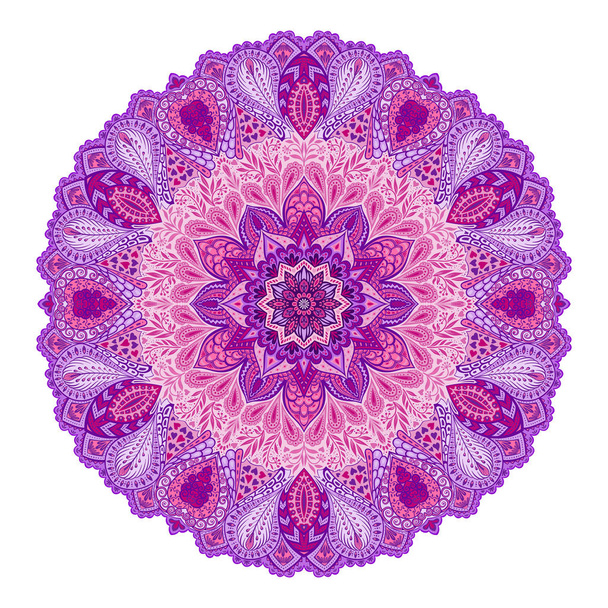 Mandala. Pyöreä koriste
  - Vektori, kuva