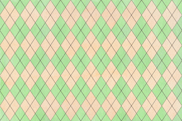 Watercolor diamond pattern. - Photo, Image