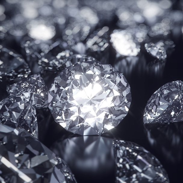 Shiny Diamonds background - Zdjęcie, obraz