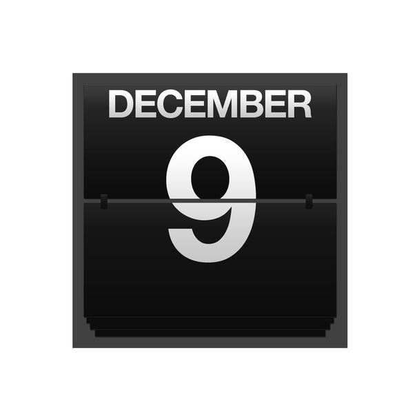 Contador calendario 9 de diciembre
. - Foto, imagen
