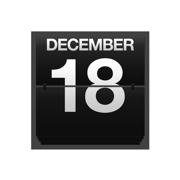Contador calendario 18 de diciembre
. - Foto, imagen