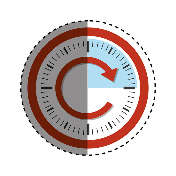 Time clock concept - Vector, Image