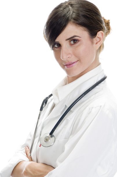Portrait of young lady doctor - Foto, afbeelding
