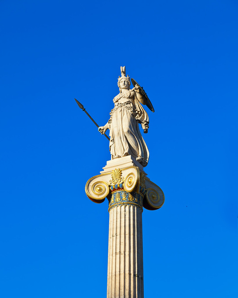 Athena heykeli, Akademi Atina'daki - Fotoğraf, Görsel