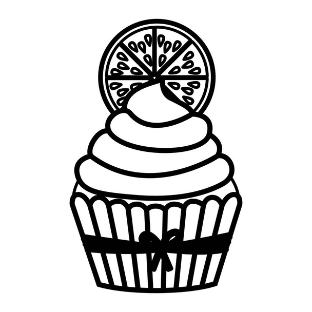 Isolated muffin design - Vector, Image