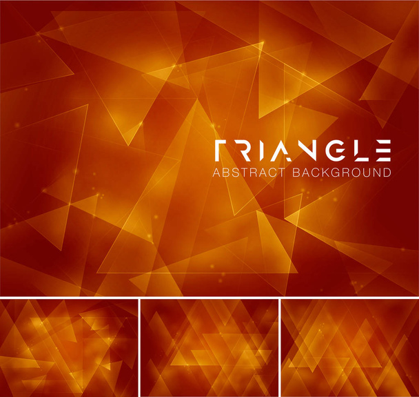 Triangle abstract background - Vektor, kép