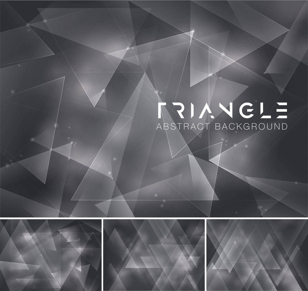 Triangle abstract background - Vettoriali, immagini