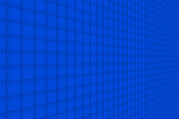 Mur de tuiles rectangulaires avec éléments diagonaux
 - Photo, image