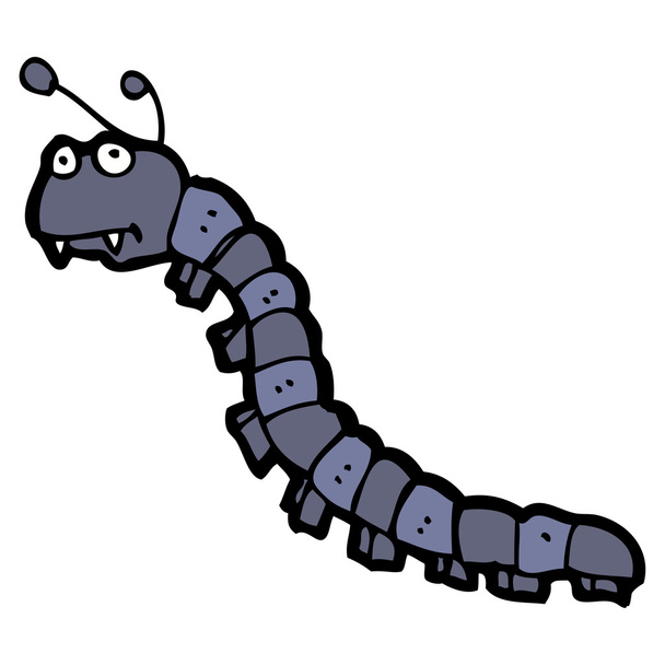 Insecto rastreador de dibujos animados
 - Vector, Imagen