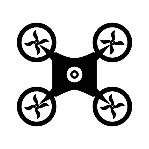 Drone robot teknolojisi - Vektör, Görsel
