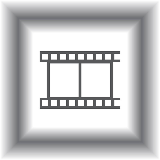 εικονίδιο βίντεο, διανυσματική απεικόνιση - Διάνυσμα, εικόνα
