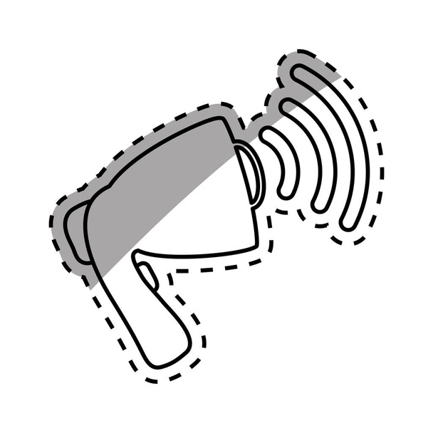 Το σύμβολο ηχείου bullhorn - Διάνυσμα, εικόνα