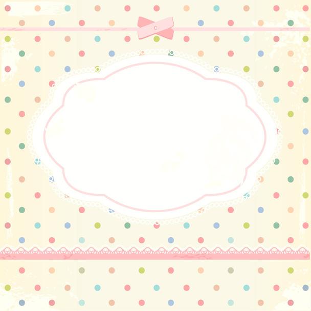 Vector background in shabby chic style - ベクター画像