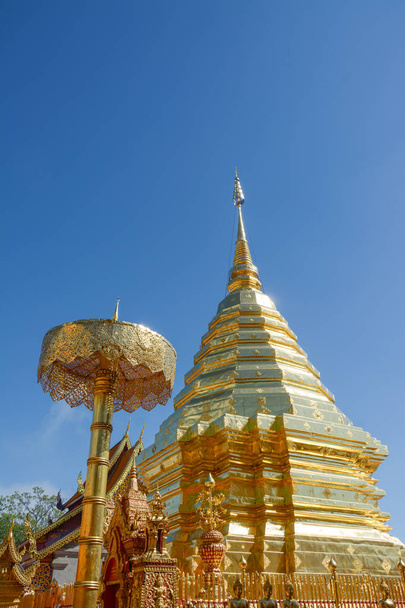 Wat Phra That Doi Suthep  Temple in Chiang Mai, Thailand  - Fotó, kép