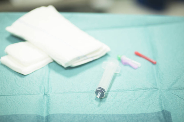 Chirurgie anestezie injekční stříkačka - Fotografie, Obrázek