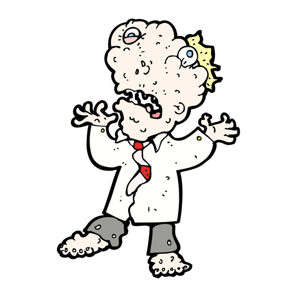 アレルギー反応の漫画 - ベクター画像