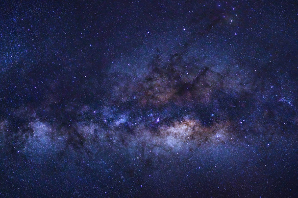 Samanyolu yıldız ve BM alanı toz ile yakın çekim - Fotoğraf, Görsel