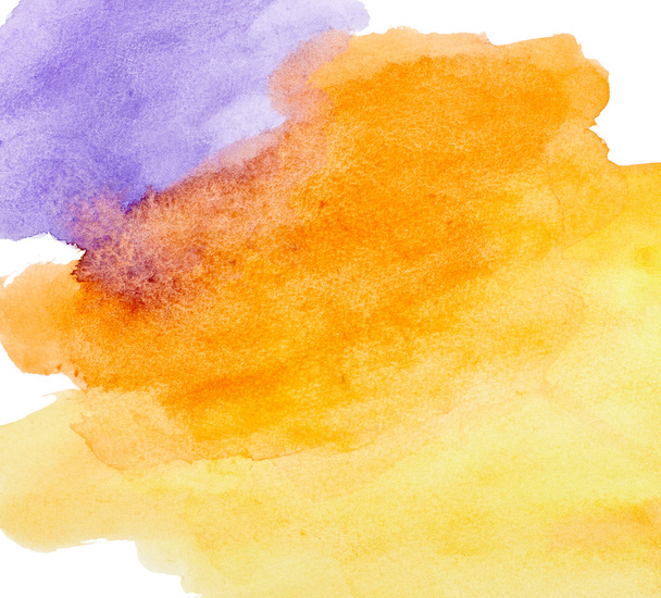 color strokes watercolor painting art - Photo, Image
