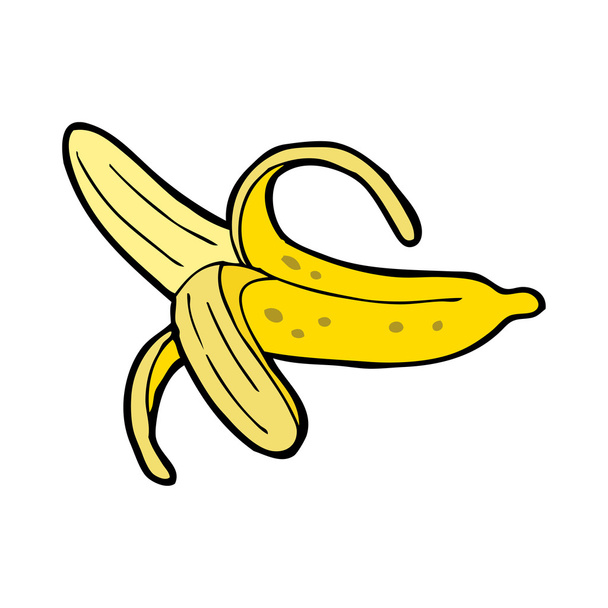 Banana cartoon - Вектор,изображение