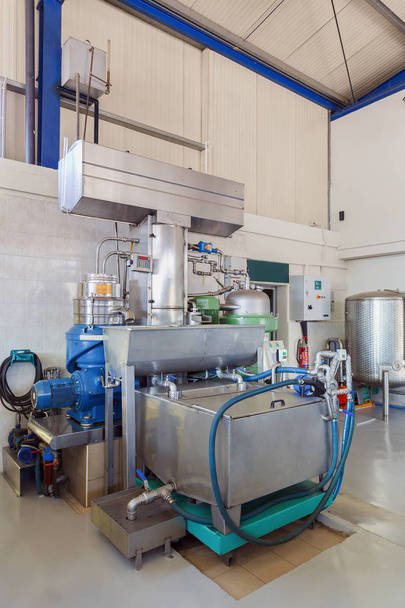 Interior plant with equipment for the production and extraction  - Photo, Image