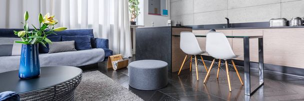 Modern apartment with kitchen - Фото, зображення