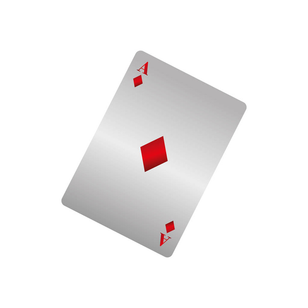 Casino Kartenspiel Konzept - Vektor, Bild