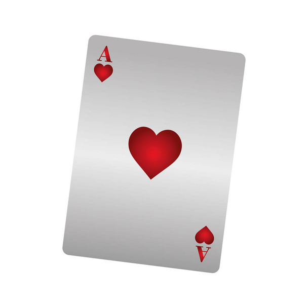 Casino card game concept - Διάνυσμα, εικόνα